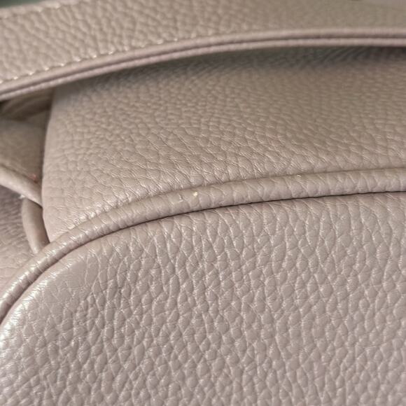 Blush Pink Faux Leather Mini Backpack - Picture 7 of 11